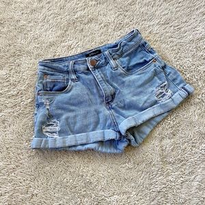 STS Blue Distressed Shorts Size 1
